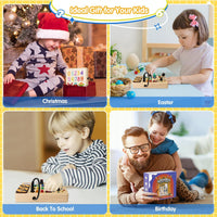 Thumbnail for Toystar EcoToys GlowSwitch | Develop your Toddler's Creativity - Montessori LED Wooden Game Board - Ontwikkel de Creativit...