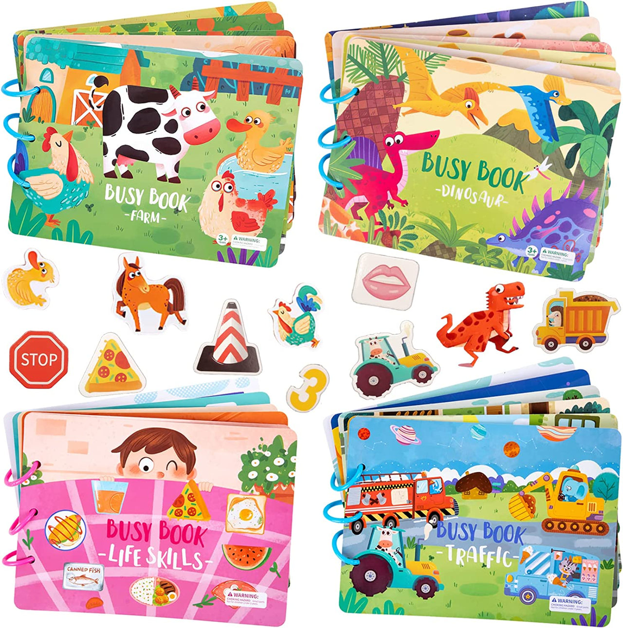 Toystar SmartyPlay | Learning through play - Montessori activity book for toddlers - Spelenderwijs leren - Montessori acti...