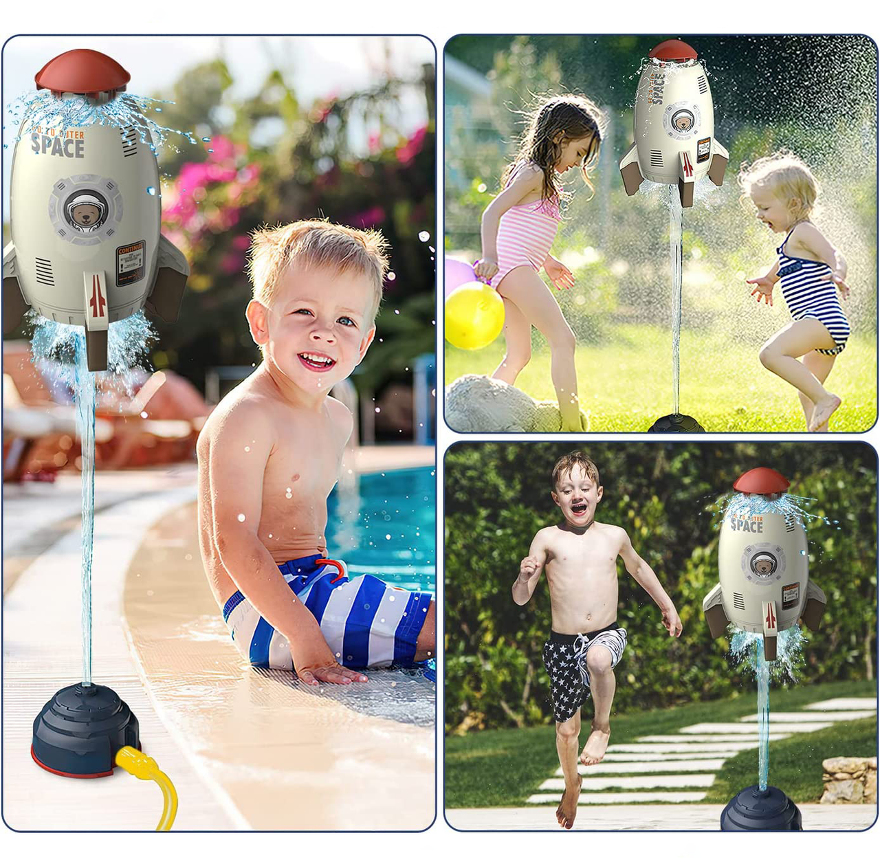 Toystar SplishJet | Water Sprinkler for Kids Garden Fun - Interactive Water Toys - Bestseller - Watersproeier Plezier - In...