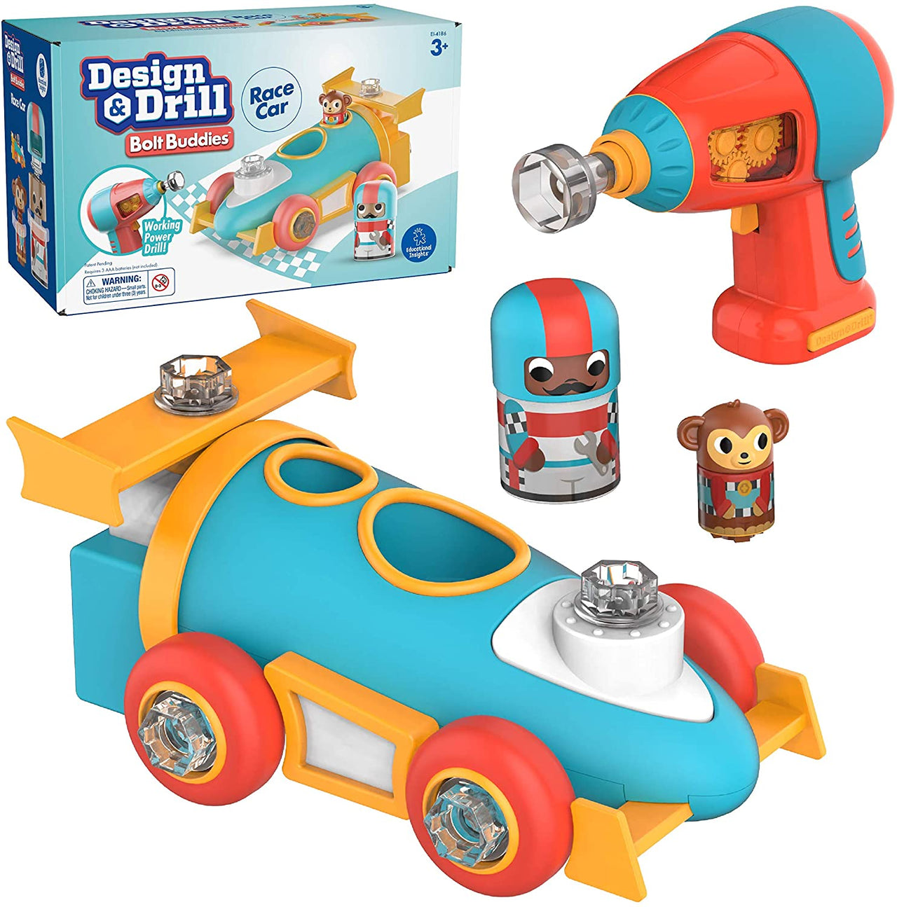 Toystar DrillKart | Build & race fun - STEM Go-Kart with electric drill - Bouw & race plezier - STEM Go-Kart met elektrisc...