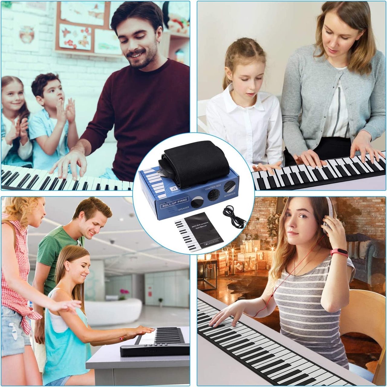 Toystar MelodyFlex | Portable Music - Foldable Piano - Draagbare Muziek - Opvouwbare Piano (6)