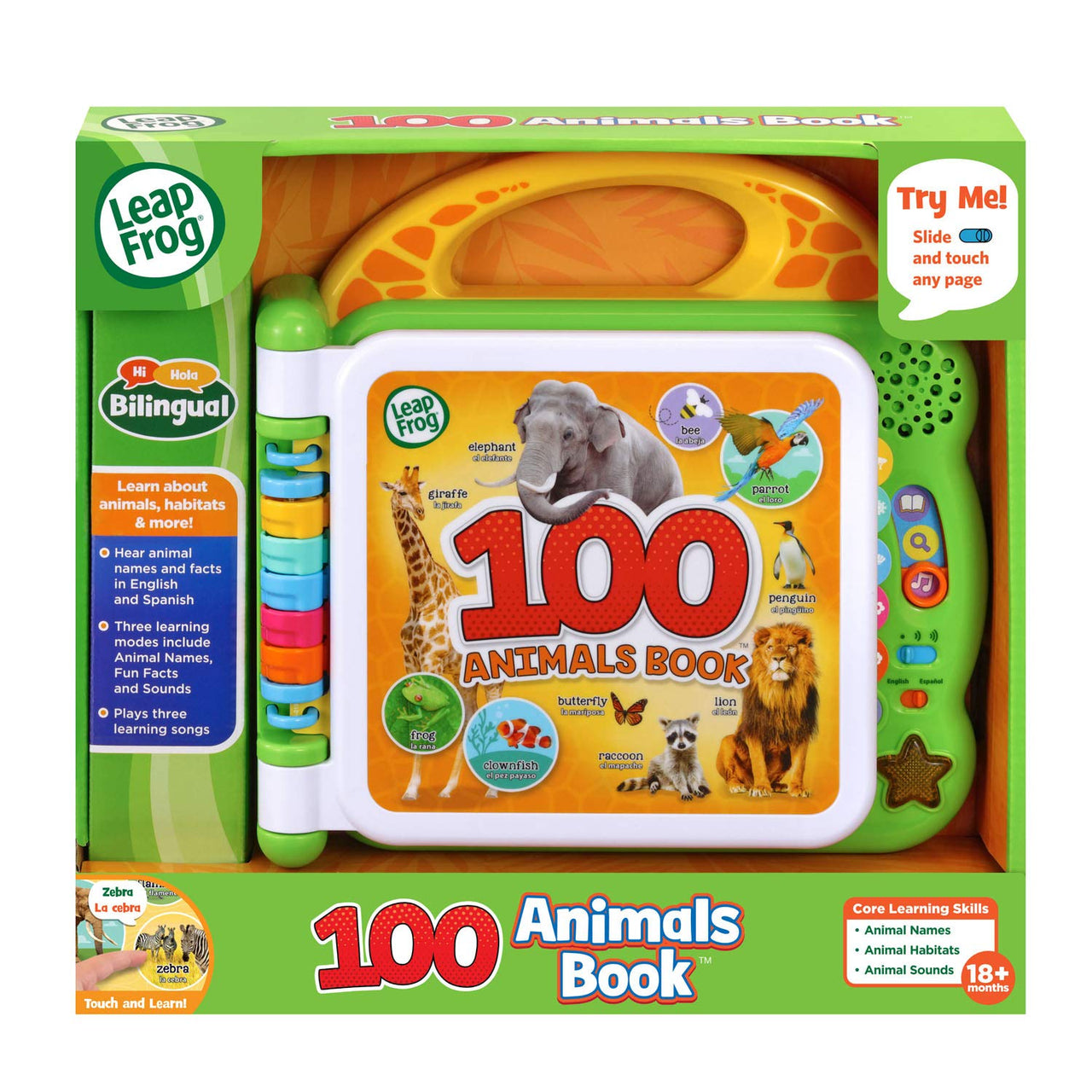 Toystar LeapFrog | Discover & learn - 100 animal sounds book - Ontdek & leer - 100 dieren geluidenboek (7)