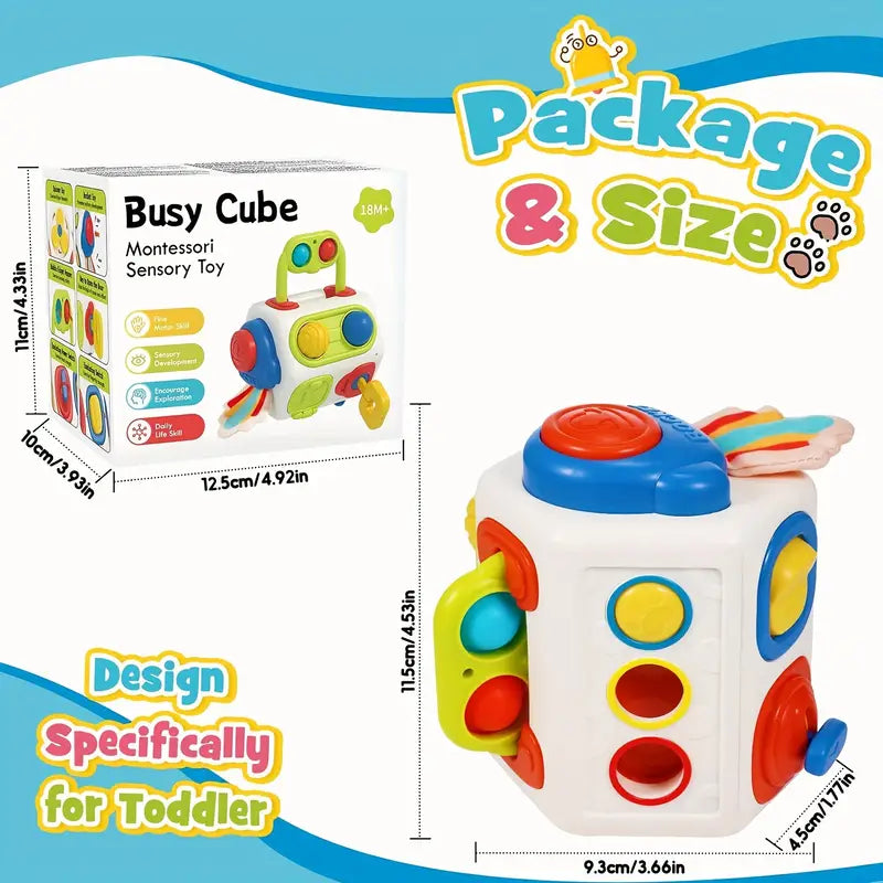 Toystar Montessori Magic Cube | Fun for Babies - Educational Toys for Development - Speelplezier voor Baby's - Educatief S...