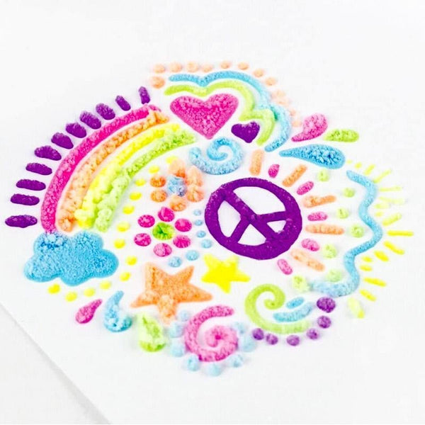 Toystar PuffiPen | Magical drawing, 3D art to life - Set of 6 puffy pens - Bestseller - Magisch tekenen, 3D kunst tot leve...