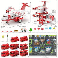 Thumbnail for Toystar SkyRescue | Adventurous play fun - Airplane and fire truck play set with play mat - Avontuurlijk speelplezier - Vl...