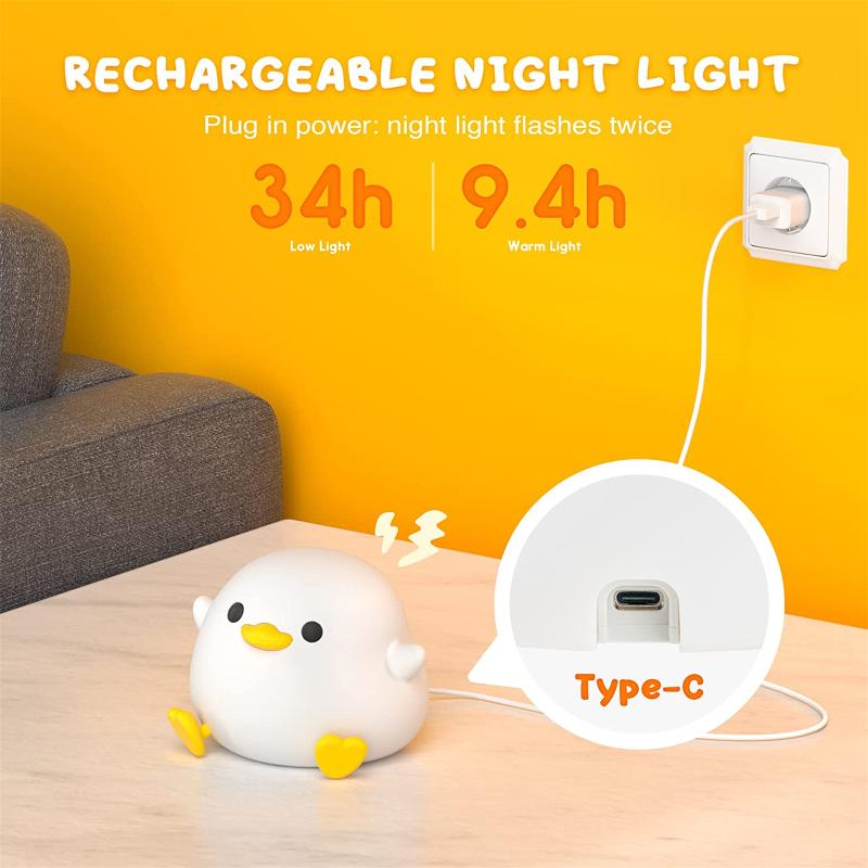 Toystar DuckieLight | Soothing Night Lamp for Better Sleep - Dimmable Children's Lamp - Rustgevende Nachtlamp voor een Bet...