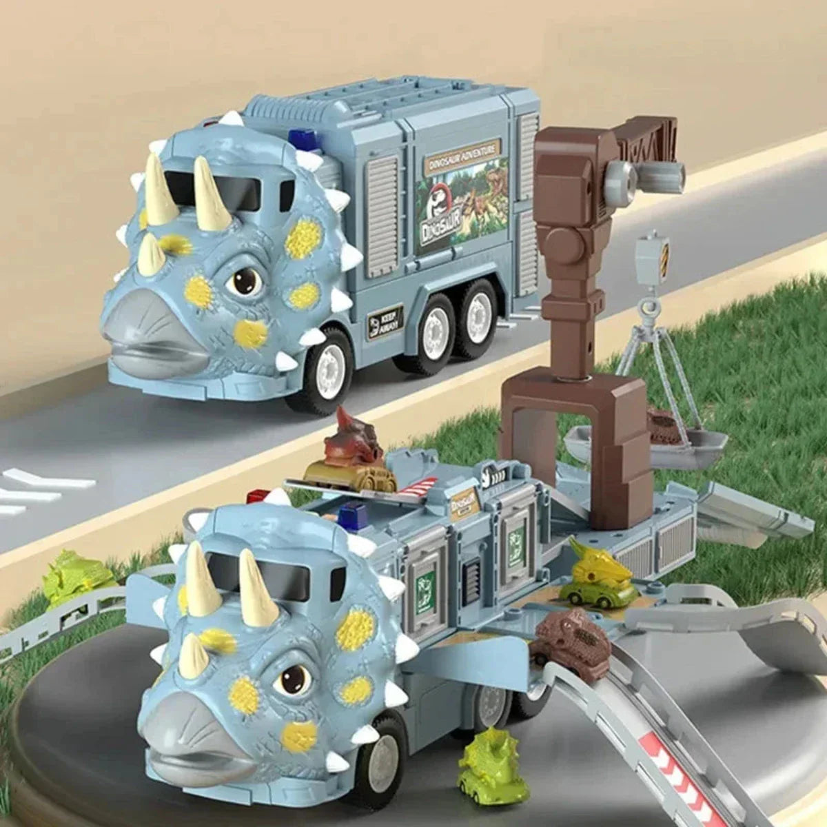 Toystar DinoRacer | Experience prehistoric adventure - 2-in-1 dinosaur truck toy - Beleef prehistorisch avontuur - 2-in-1 ...
