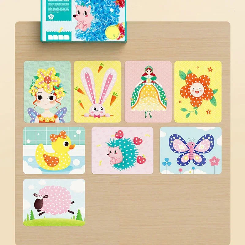 Toystar Artistic | Enchanting Prick Princess Paint Stickers - Creative painting fun for kids - Betoverende Prikprinses Ver...