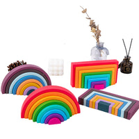 Thumbnail for Toystar Rainbow Stacking Fun | Encourage Creativity - Educational Wooden Blocks for Children - Stimuleer Creativiteit - Ed...