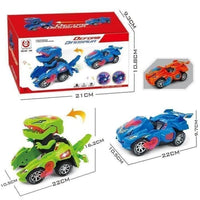 Thumbnail for Transforming Dinosaur Toy Car | Best Automatic Transformer Toy Car - Encourages Creative Play