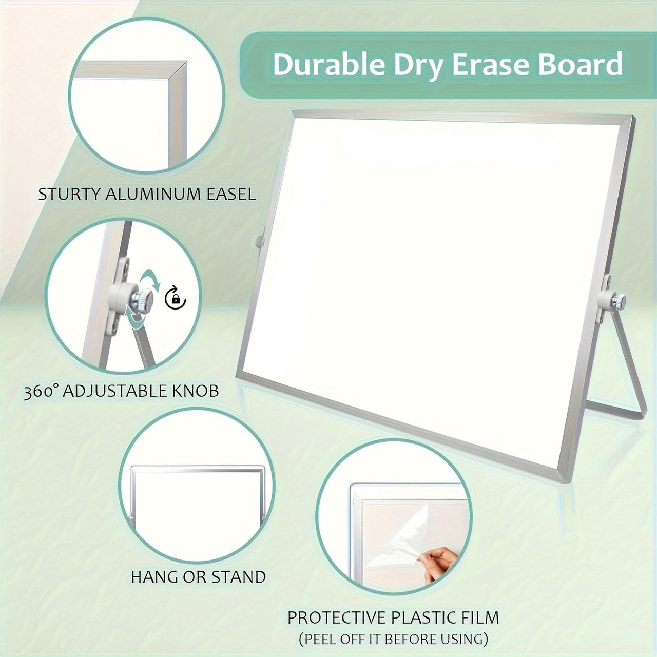 Toystar Magnetix Whiteboard | Create and organize effortlessly - Double-sided magnetic whiteboard - Creëer en organiseer m...