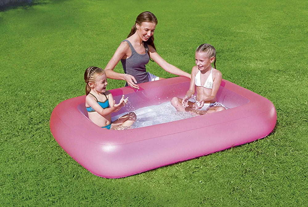 KINDERTALES Rainbow | Multicolor Kinderzwembad - Veilig Zwemmen met Pomp