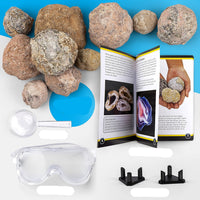 Thumbnail for Toystar GeoTreasure | Discover crystals - Geodes breaking set for young geologists - Bestseller - Ontdek kristallen - Geod...