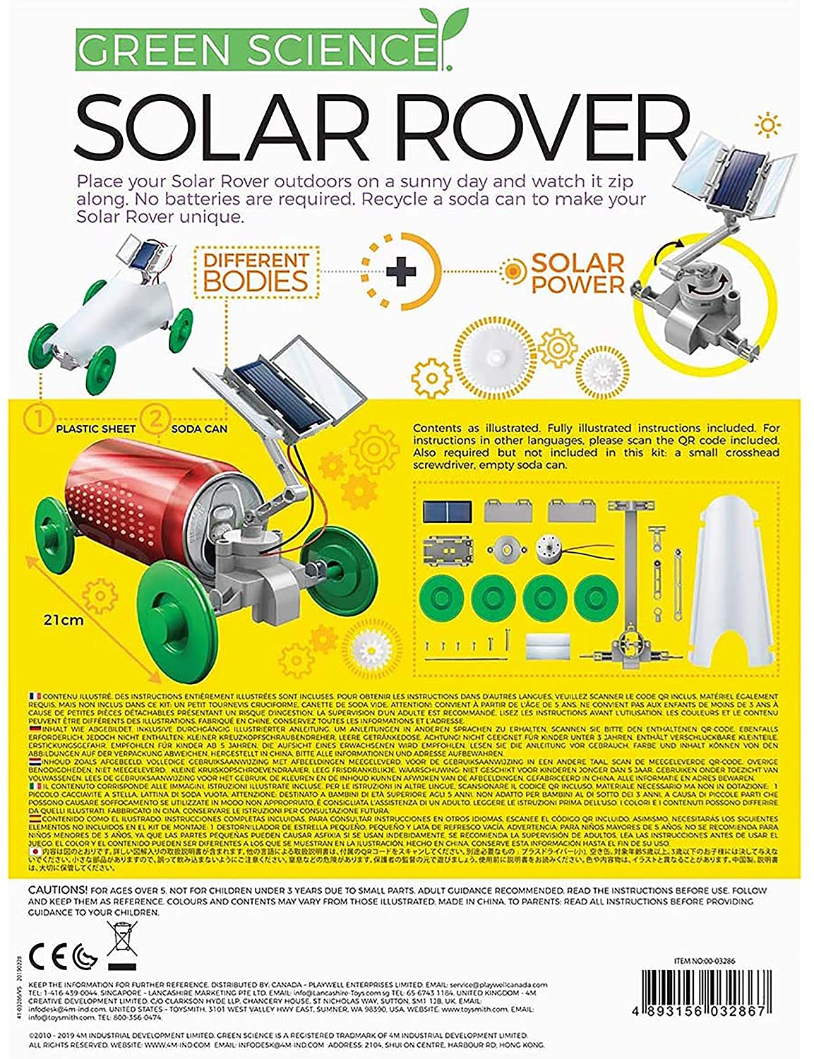 Toystar Solar Explorer | Solar powered rover - STEM building kit - Solar aangedreven rover - STEM bouwpakket (3)