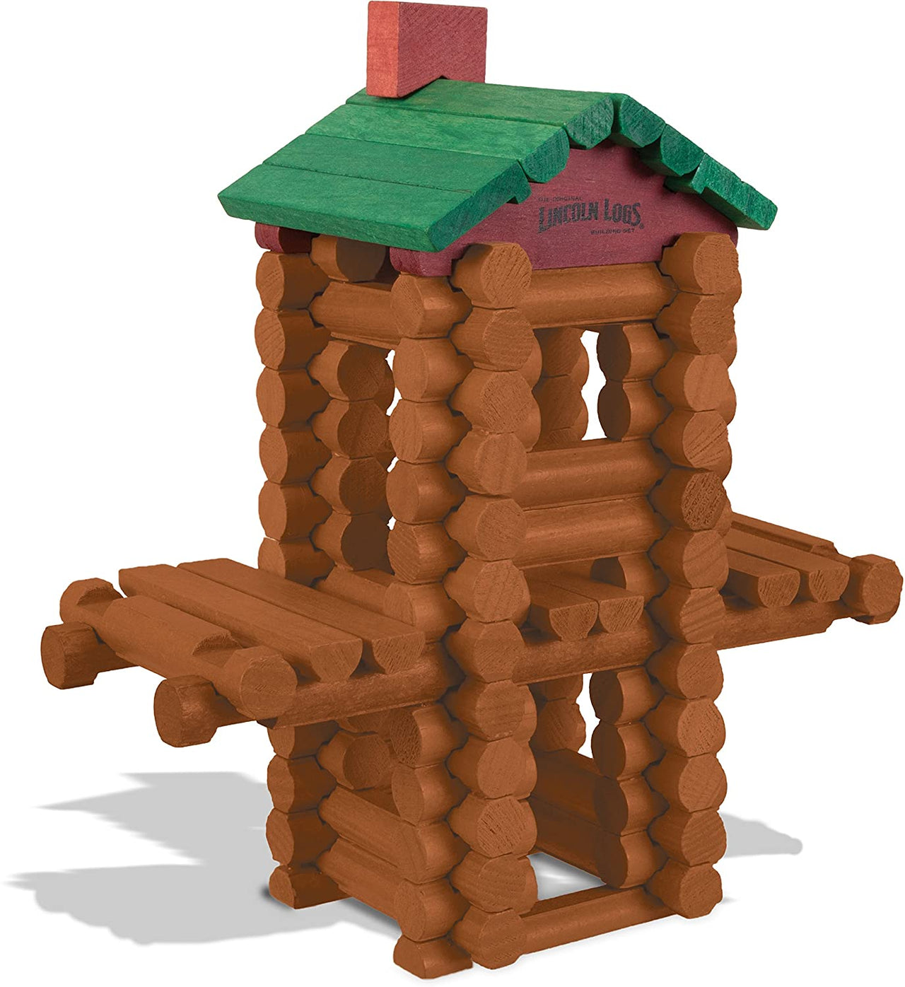 Toystar Lincoln Logs | Build & Create - Classic wooden construction set - Bestseller - Bouw & creëer - Klassieke houten co...