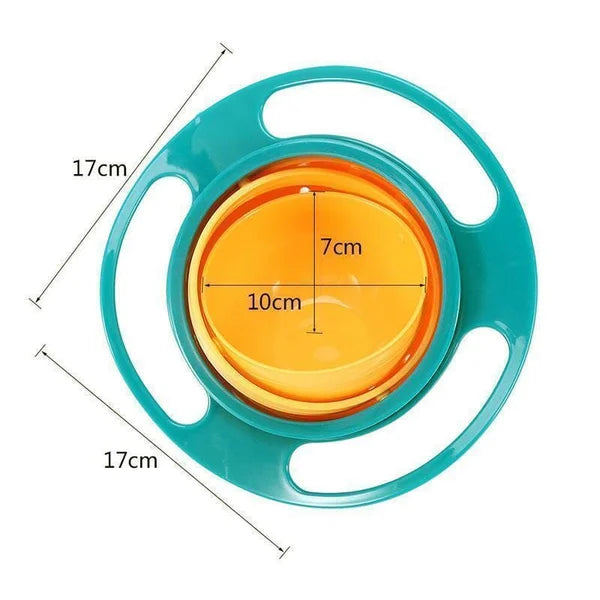 Toystar Gyro Bowl | Make eating easy - Spill-free bowl with 360° rotation - Maak eten makkelijk - Morsvrije kom met 360° r...