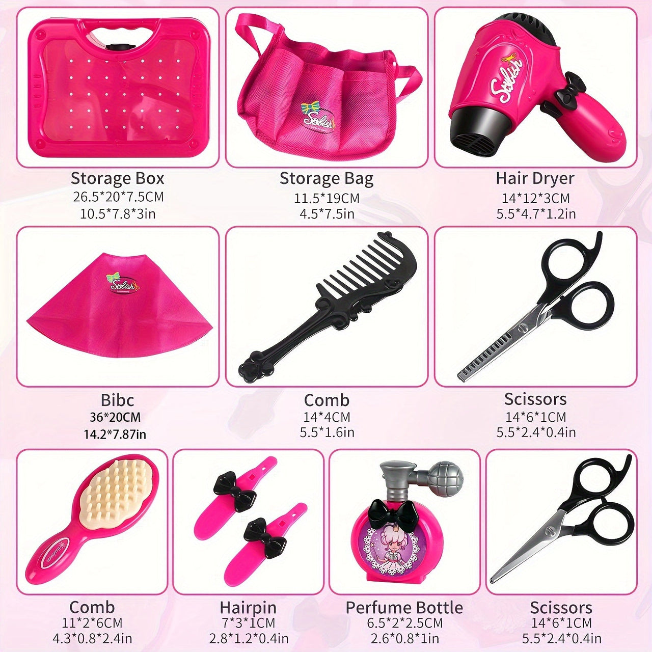 Toystar GlamourPlay | Magical makeover - Beauty salon play set for creative kids - Magische make-over - Beauty salon speel...