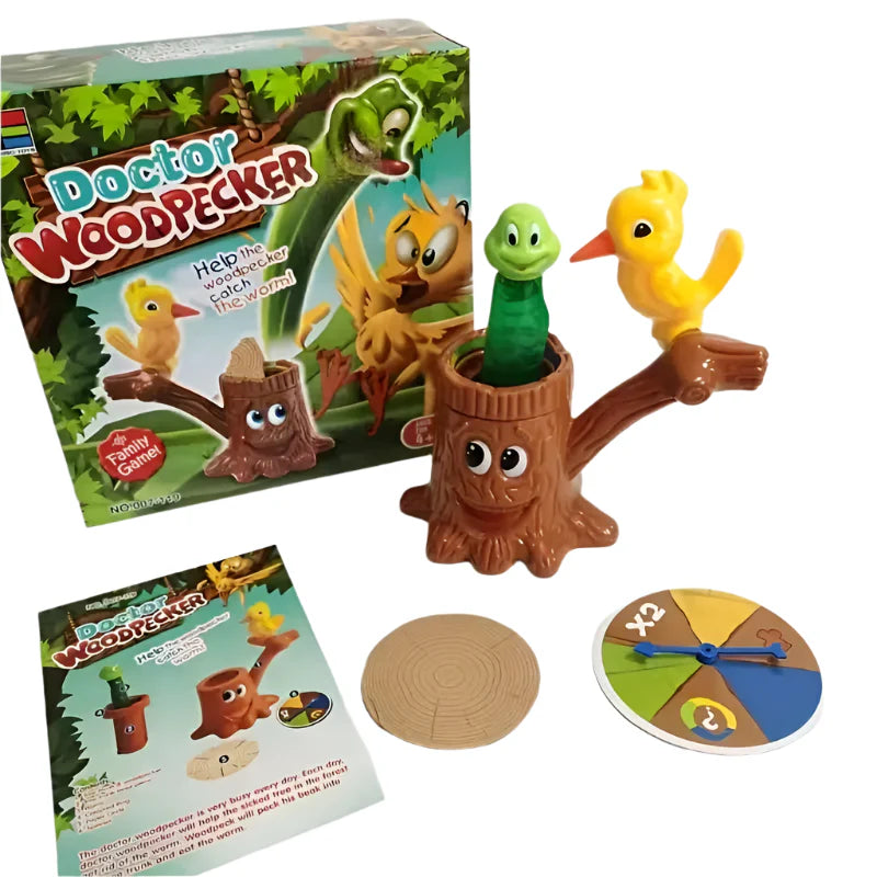 Toystar WormHunter | Playing together - Interactive woodpecker game for the whole family - Samen spelen - Interactief spec...