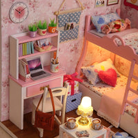 Thumbnail for Dollhouse | Magical mini world - DIY wooden house with LED lighting