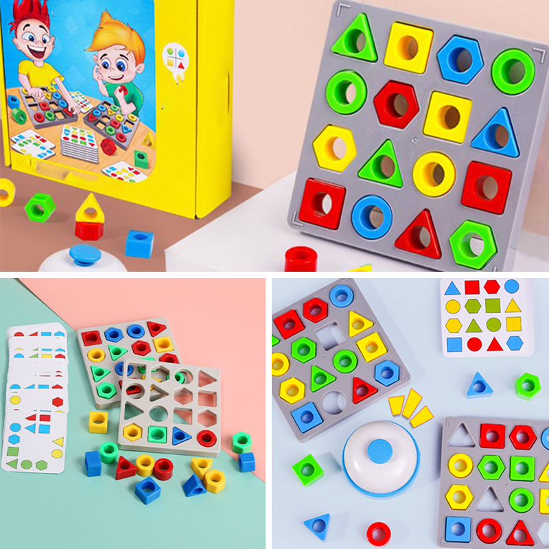 Toystar Children's Shape Blocks | Encourages Creative Play and Motor Skills - Play and Learn Fun - Stimuleert Creatief Spe...