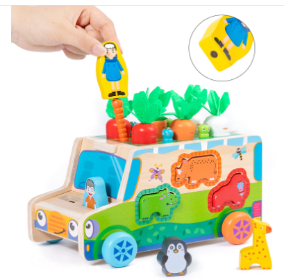 Toystar Montessori Wonder Ark | Playing fun for curious children - Interactive wooden play set - Speelplezier voor nieuwsg...
