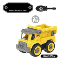 Thumbnail for Toystar BuildMaster | Stimulate your child's creativity - construction playset with excavator, tractor and more - stimulee...