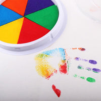 Thumbnail for Finger Stamp Painting Set | Stimulates creativity and fun - Ink painting cushion for children