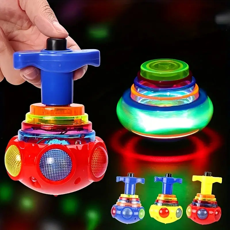 Toystar GlowSpin | Magical light show - Rotating gyroscope with LED lighting - Magisch lichtspektakel - Draaiende gyroscoo...