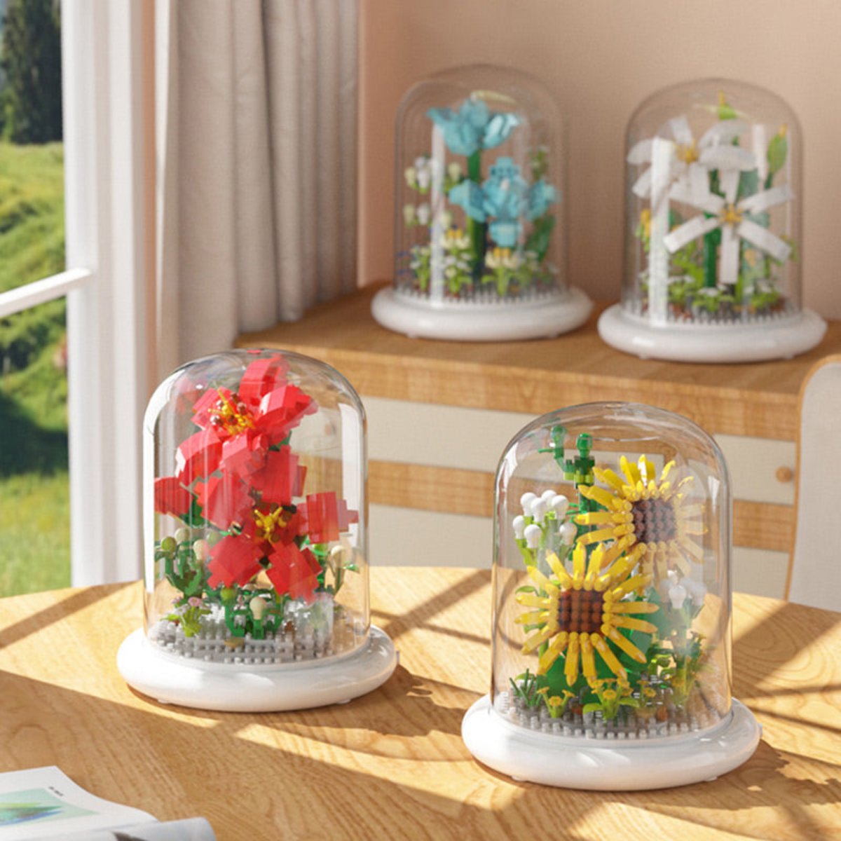 Toystar BloomBricks | Bring joy to your home - Build your own floral arrangement - Breng vreugde in huis - Bouw je eigen b...
