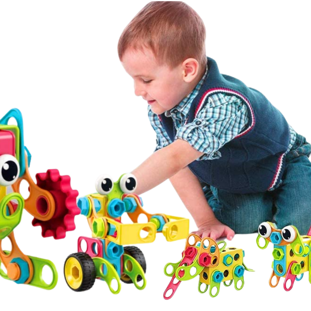 Toystar Constructo Drill | Encourage Creativity - Build Blocks & Tools - Bestseller - Stimuleer Creativiteit - Bouw Blokke...