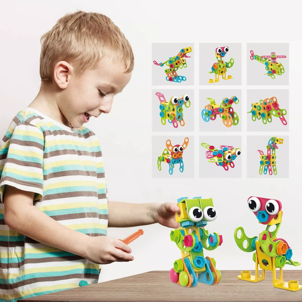 Toystar Constructo Drill | Encourage Creativity - Build Blocks & Tools - Bestseller - Stimuleer Creativiteit - Bouw Blokke...