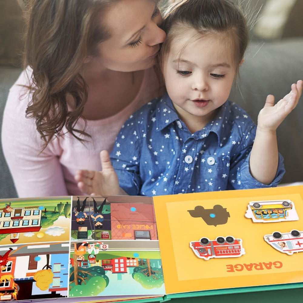 Toystar LearnPlay | Educational Fun - Montessori Activity Toy Sensory Quiet Book for Toddlers - Educatief plezier - Montes...