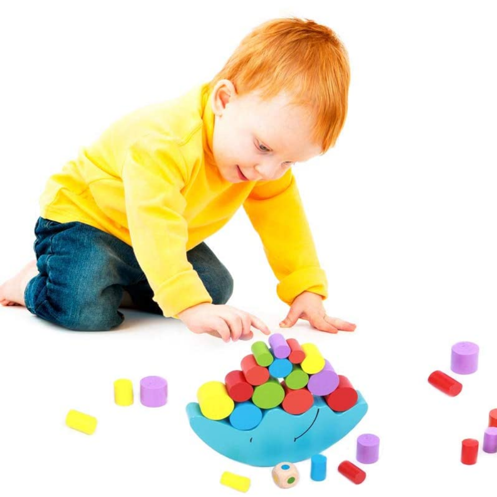 Toystar EcoToys MoonBalance | Develop Balance Skills - Fun for Children - Ontwikkel Balansvaardigheden - Speelplezier voor...