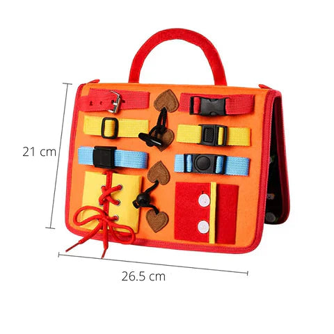 Toystar EduBoard | Encourage Learning & Play - Montessori travel activity board - Stimuleer Leren & Spel - Montessori reis...