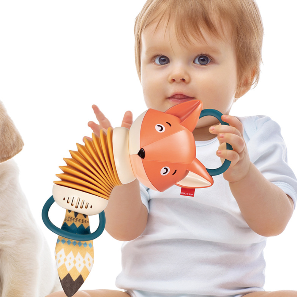 Toystar FoxieTunes | Musical magic on the go - Baby Fox Musical Toy with classic melodies - Muzikale magie onderweg - Baby...
