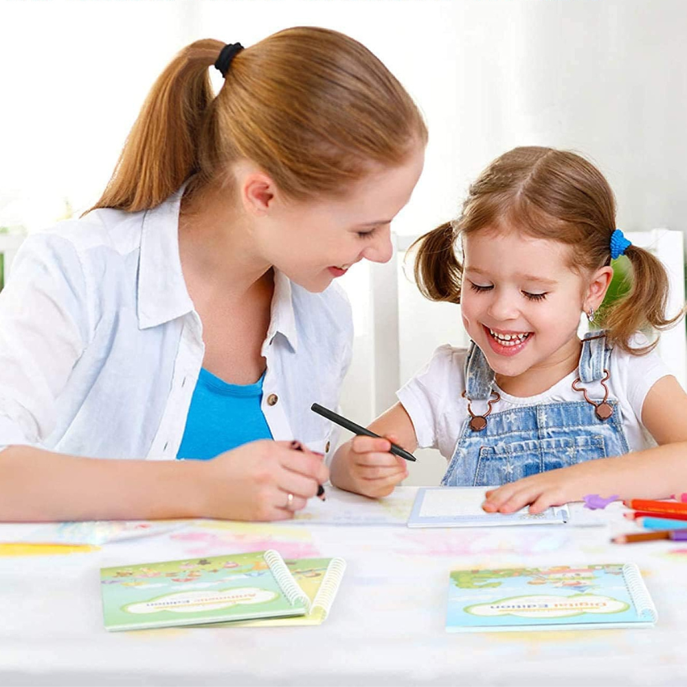 ABC Reusable Writing Books | Discover fun in learning - Practice Alphabet and Colors