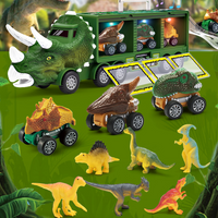 Thumbnail for Toystar Dino King Truck | Adventure for Little Explorers - 11-in-1 dinosaur transport - Avontuur voor Kleine Ontdekkers - ...