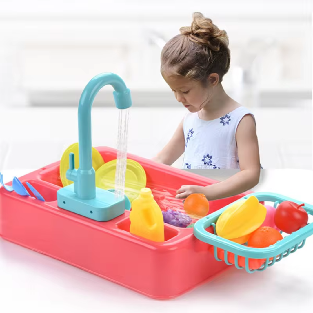 Toystar NL AquaPlay Sink | Educational Toys with Working Crane, 3+ – Educational Play and Development - Educatief Speelgoed