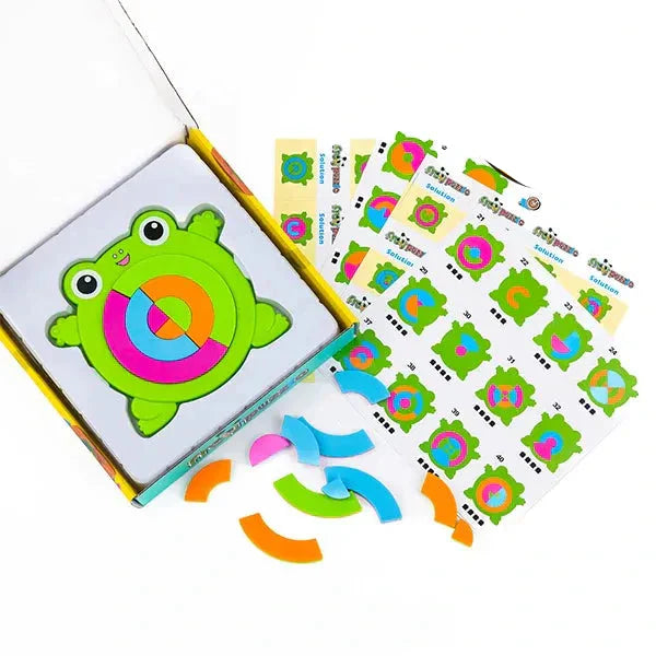Toystar Frog Power Puzzle | Play together, learn together – Challenging and educational puzzle for parents and children. -...