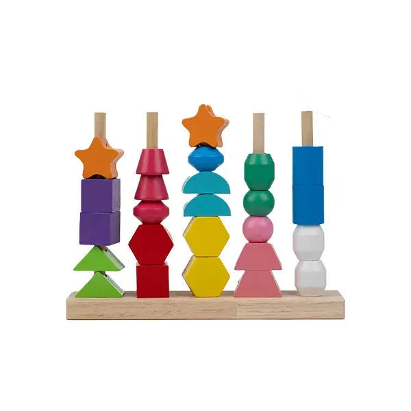 Toystar BeadyMatch | Learning colors and playing at the same time – Montessori bead puzzle - Kleuren leren en spelen tegel...
