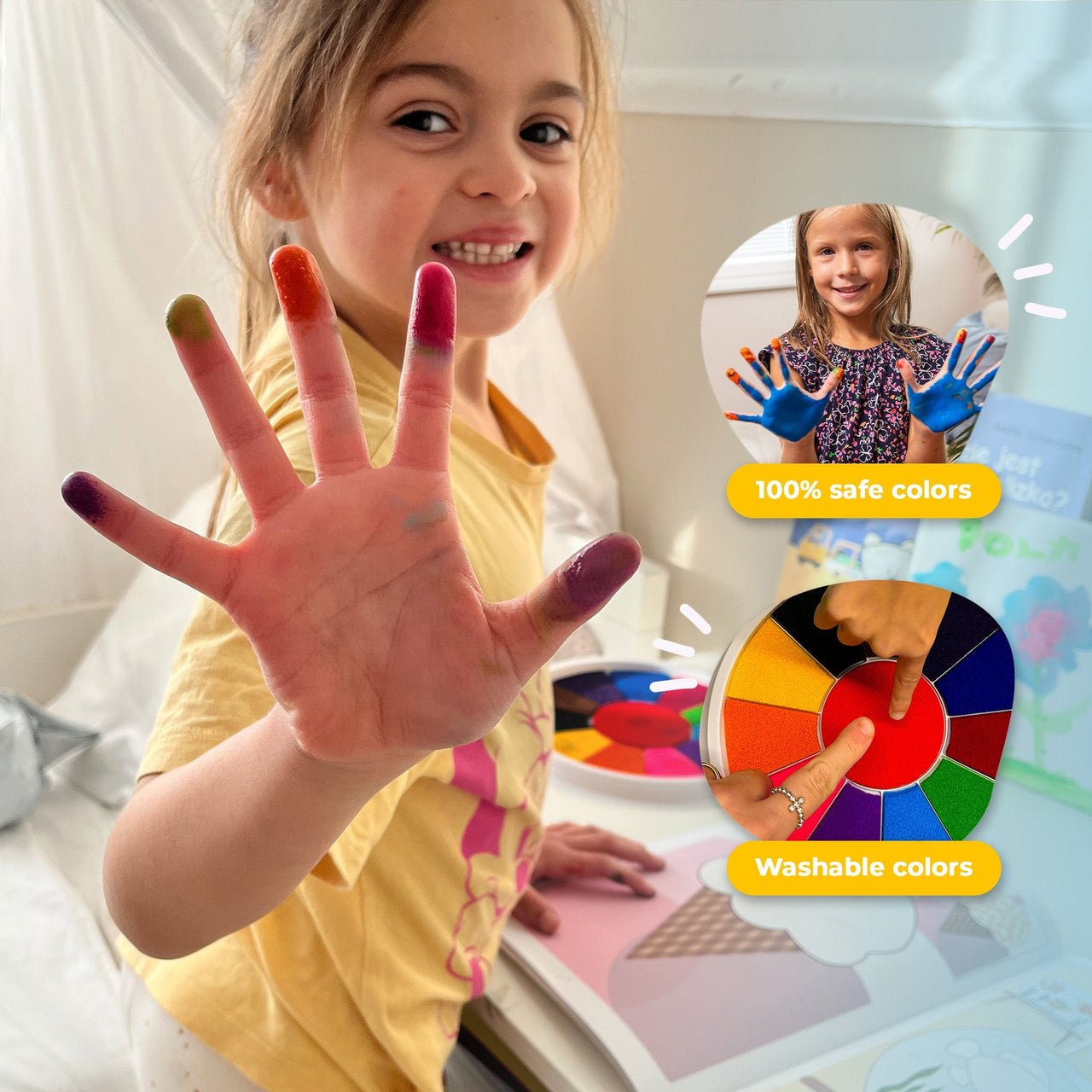 Toystar Creative with color | Magical play fun - Finger painting fun for little artists! - Magisch speelplezier - Vingersc...