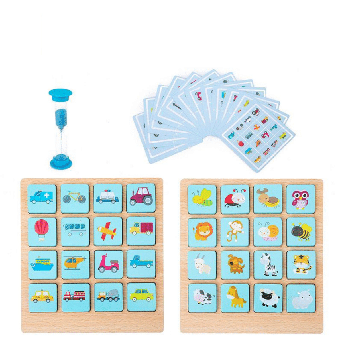 Toystar EcoToys MindJoy Memory Board | Promotes Creative Thinking Skills - Educational Wooden Puzzle Game - Bevordert crea...
