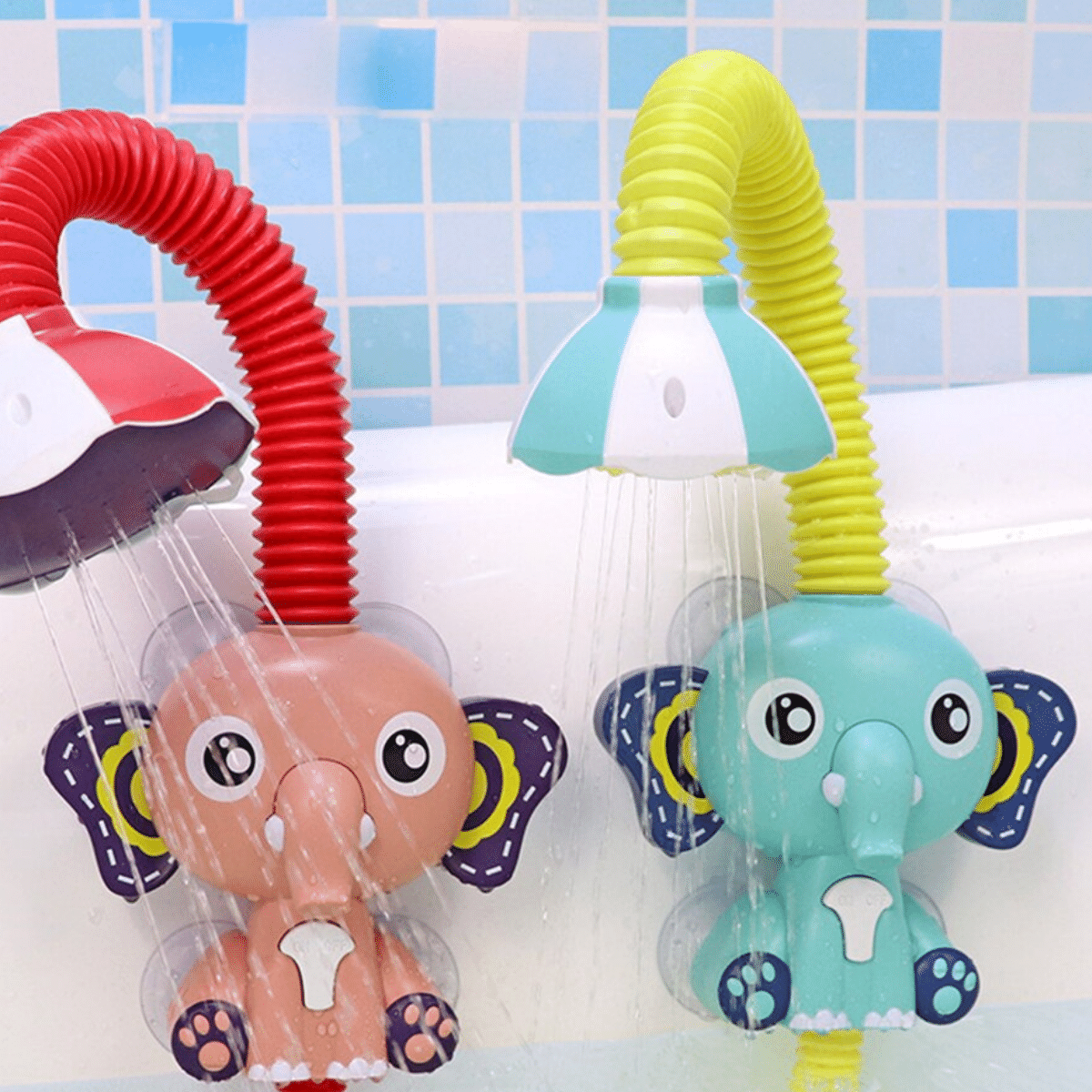 Baby Sprinkler Handdouche voor Baby's met Rustige Waterstraal en Eenvoudige Installatie – BPA-vrij en Duurzaam Materiaal 1