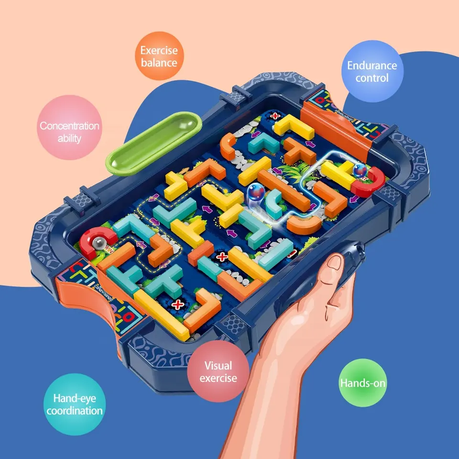 Toystar NL RolliMaze | Balancing Labyrinth Board Game for Children – Creative Interactive Toys - Balancerend Labyrint Bord...