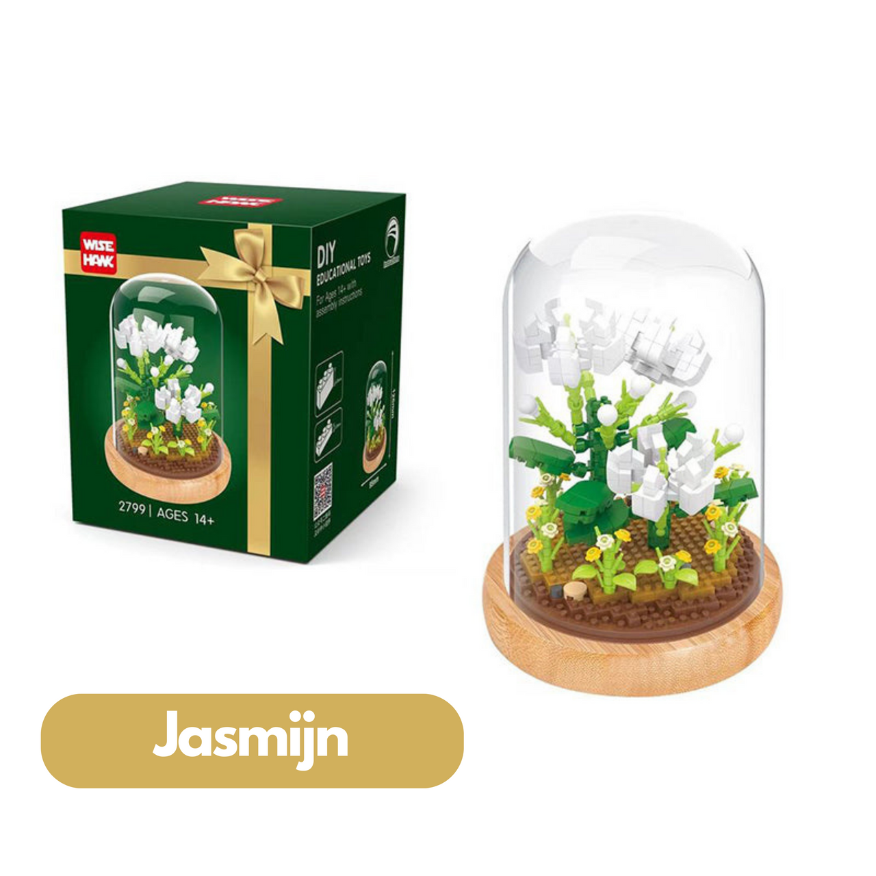 Toystar BloomBricks | Bring joy to your home - Build your own floral arrangement - Breng vreugde in huis - Bouw je eigen b...