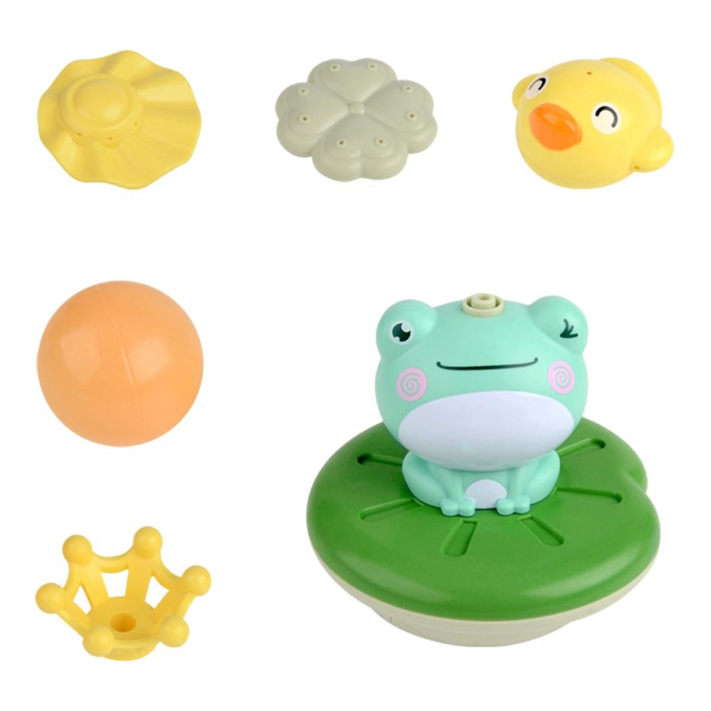 Toystar NL AquaFrog | Enchanting Frog Fountain Bath Toy for Kids – Bath Toy with Electric Sprinkler Function and Cheerful ...