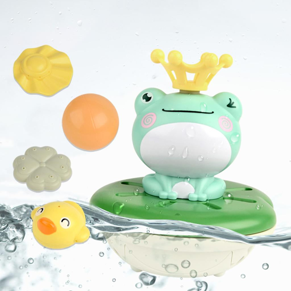 Toystar NL AquaFrog | Enchanting Frog Fountain Bath Toy for Kids – Bath Toy with Electric Sprinkler Function and Cheerful ...