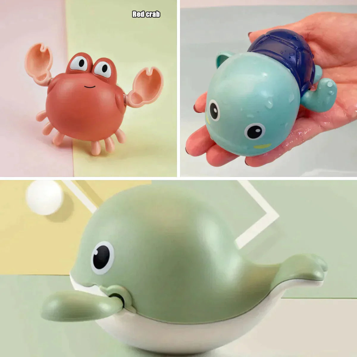 Toystar SplashTurtle | The ultimate bath toy for fun and discovery - Wind-up, floating bath turtles - Het ultieme badspeel...