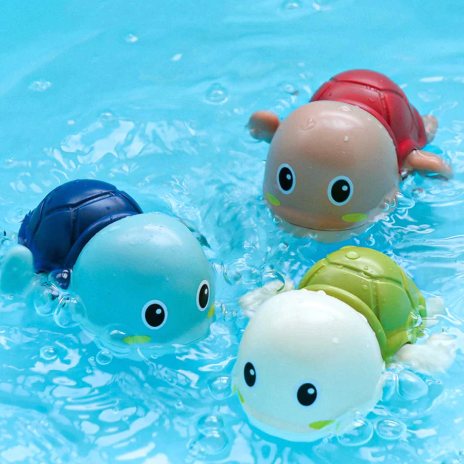 Toystar SplashTurtle | The ultimate bath toy for fun and discovery - Wind-up, floating bath turtles - Het ultieme badspeel...