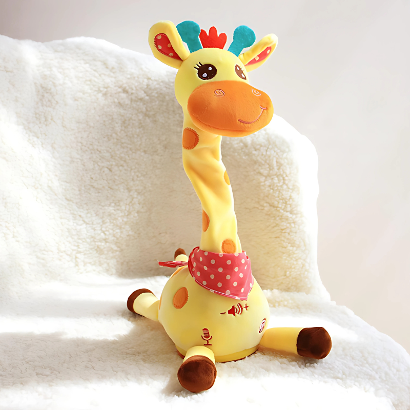 Toystar NL BoogieGiraffe toys | Interactive giraffe 0-4 years – Encourages learning and fun - Leer- en Educatie Speelgoed